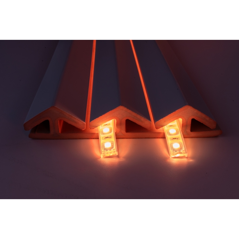 RADIANT - 6X16 PYRAMID, WHITE, MATTE